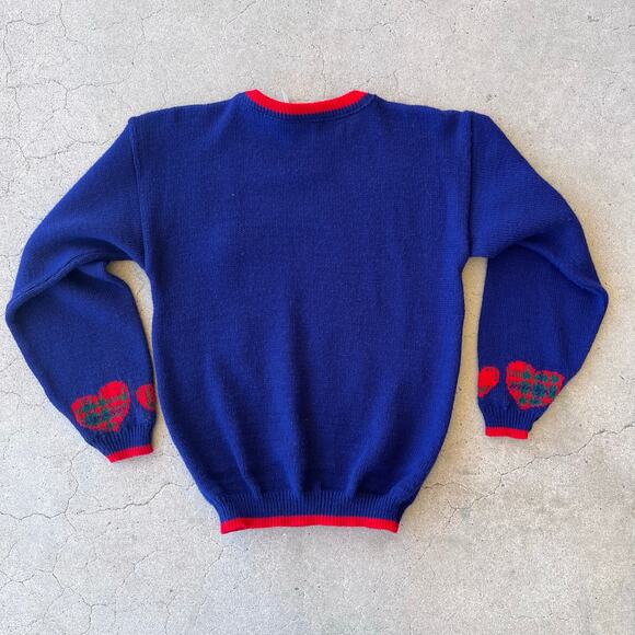 Vintage 1990's Mickey's Stuff for Kids Mickey and Minnie heart sweater size 14 - Picture 5 of 5